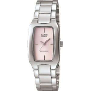 Casio LTP-1165A-4C - ساعة كاسيو نسائية ستيل مينا وردي