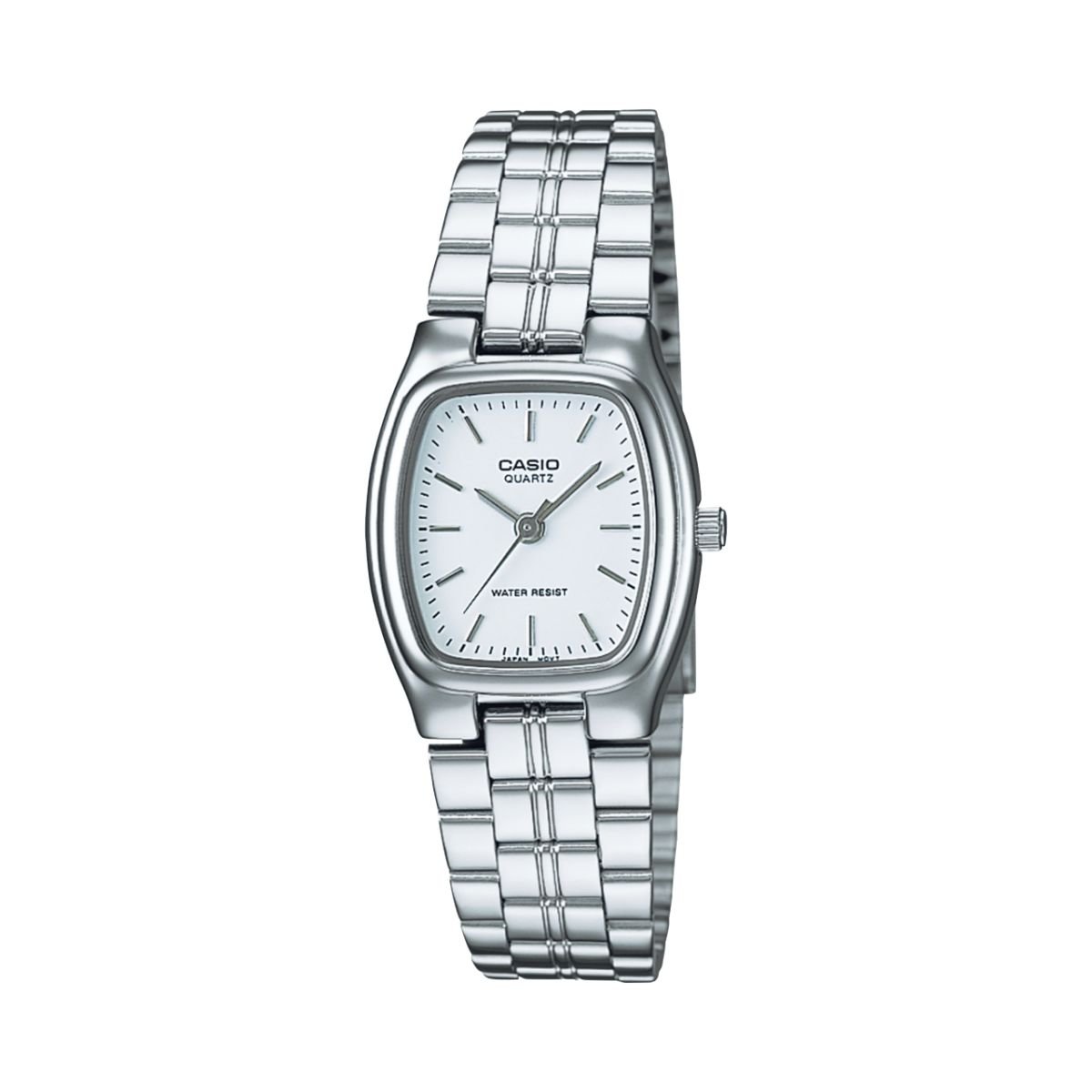 Casio LTP-1169D-7AR - ساعة كاسيو نسائية ستيل مينا أبيض