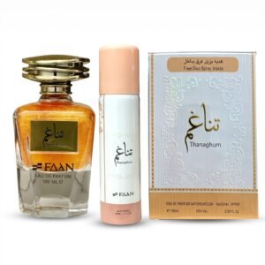 طقم عطر تناغم من فان 100 مل مع بخاخ للجسم - FAAN Thanaghum Set