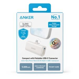 Anker Durable Braided Fast-Charging Cable (3.3 ft, 60W) -ل- كيبل شحن سريع فائق المتانة من أنكر من نوع C إلى نوع C